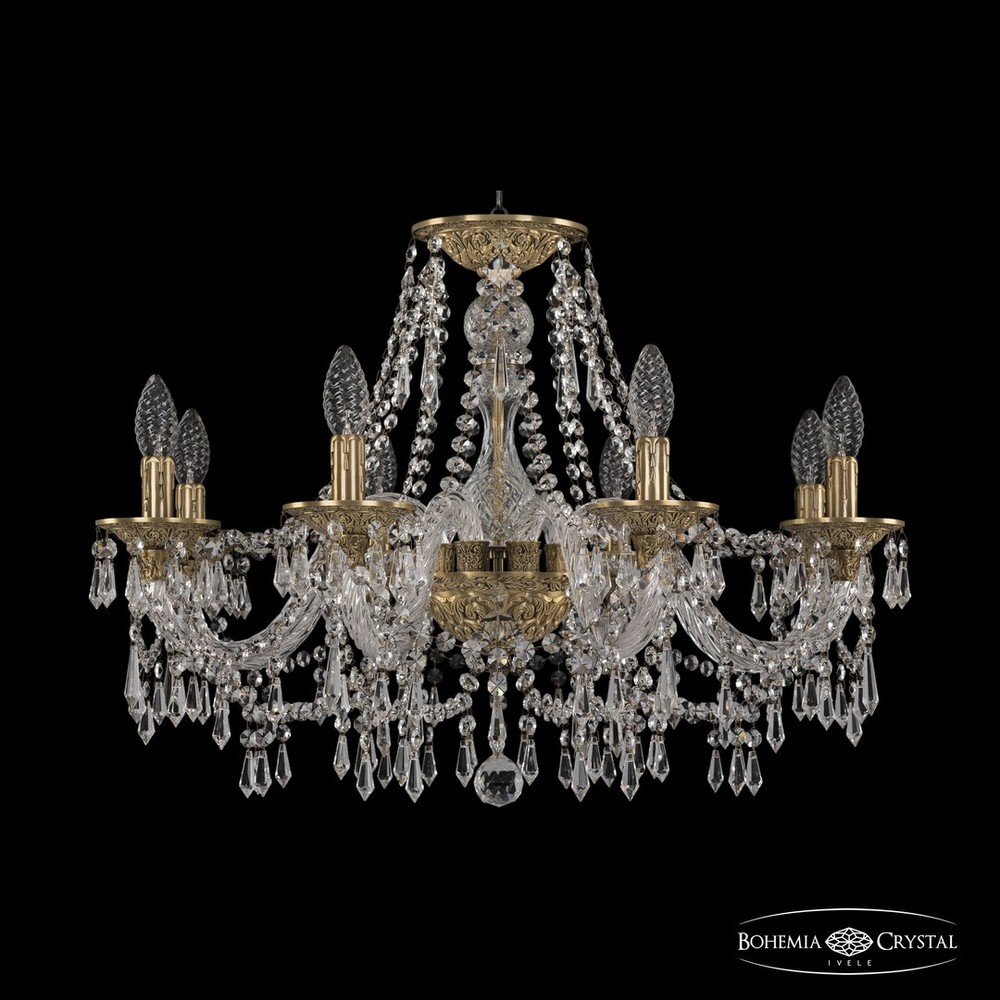 Люстра хрустальная 16103/8/240 FP Bohemia Ivele Crystal