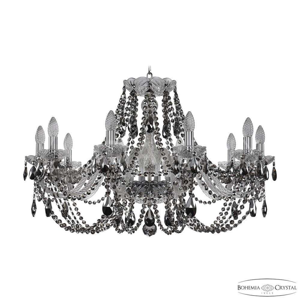 Люстра хрустальная 1406/10/300 Ni R781 Bohemia Ivele Crystal