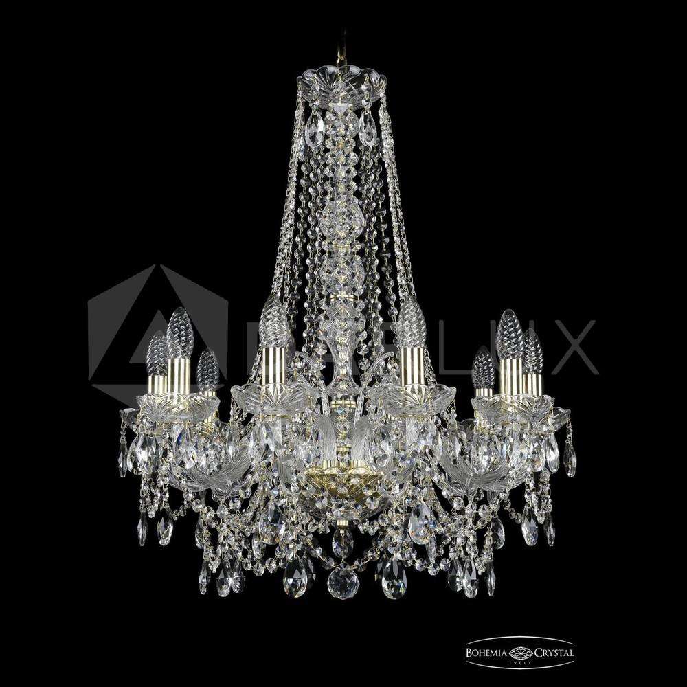 Люстра хрустальная 1411/10/195/h-70 G Bohemia Ivele Crystal