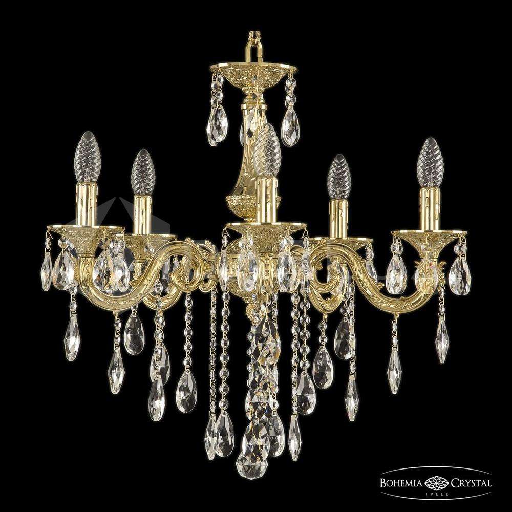 Люстра бронзовая 71101/5/175 B G Bohemia Ivele Crystal