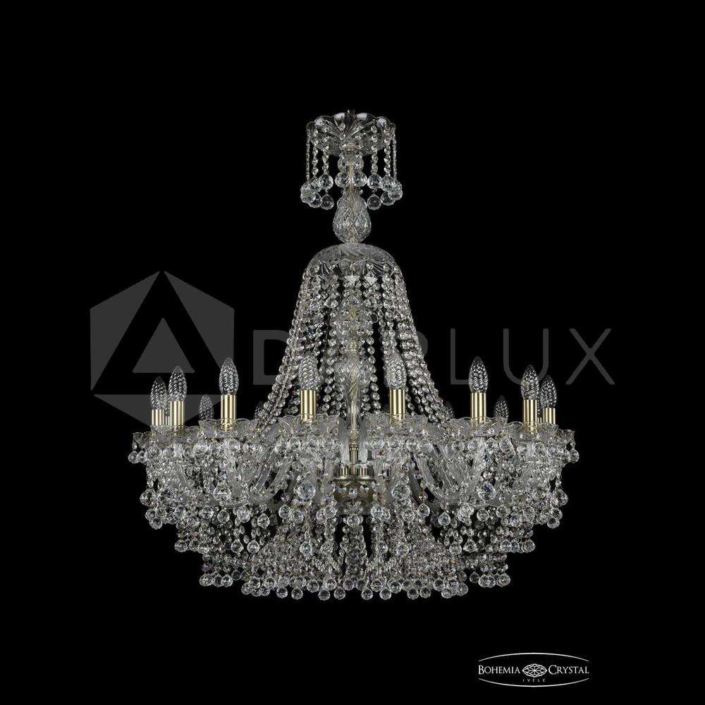 Люстра хрустальная 1409/16/300/XL-96 Pa Bohemia Ivele Crystal