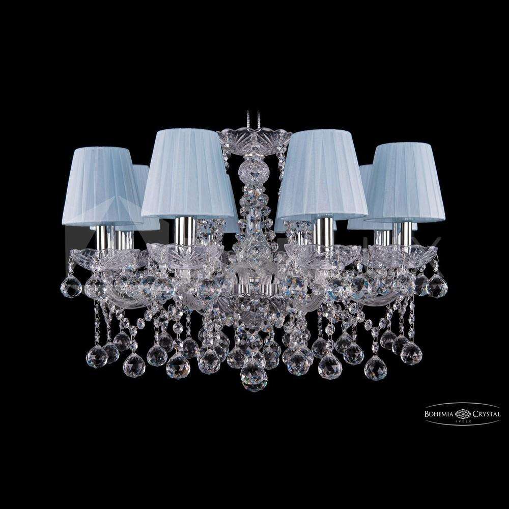 Люстра хрустальная 1413/8/200 Ni Balls SH4 Bohemia Ivele Crystal