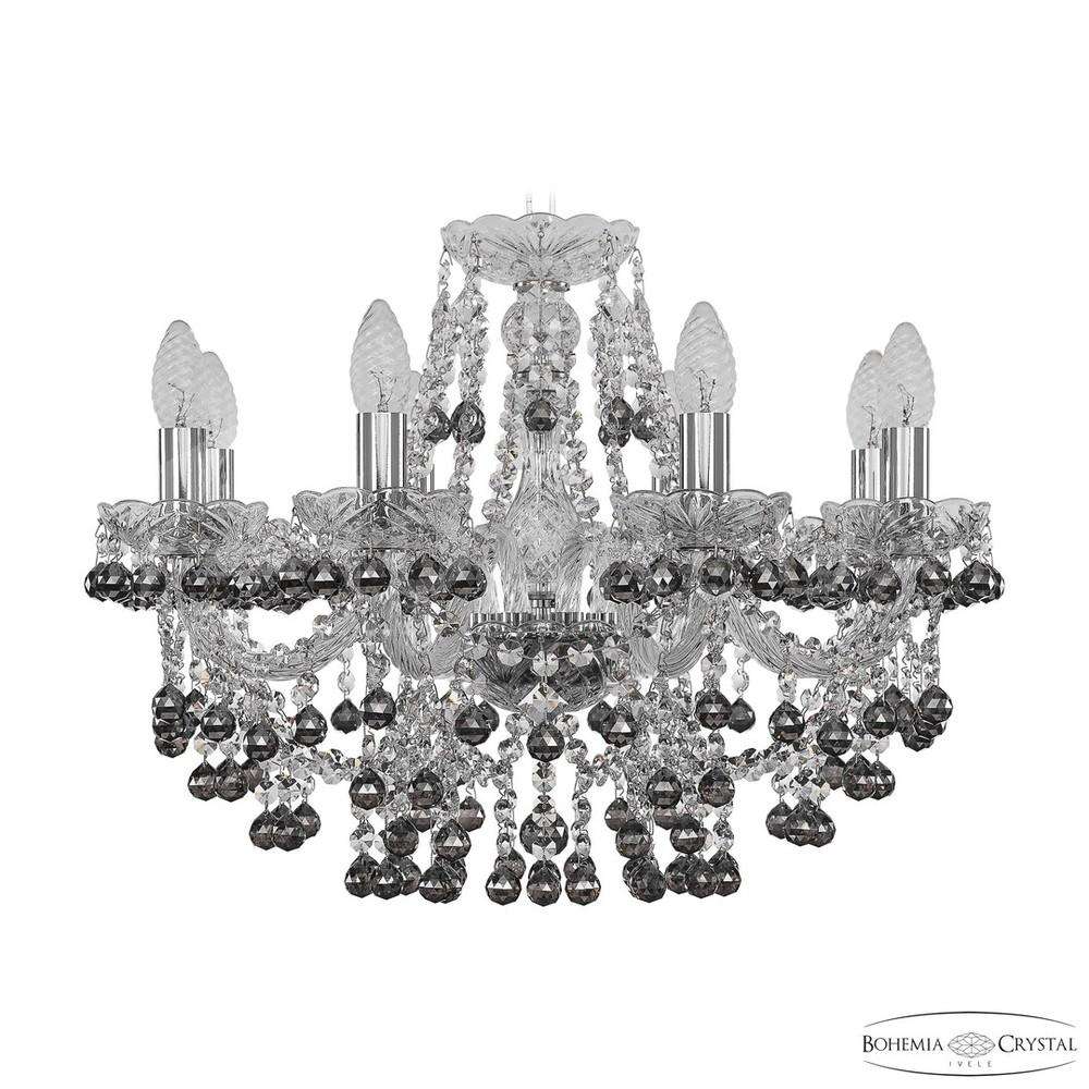 Люстра хрустальная 1409/8/195 Ni K731 Bohemia Ivele Crystal