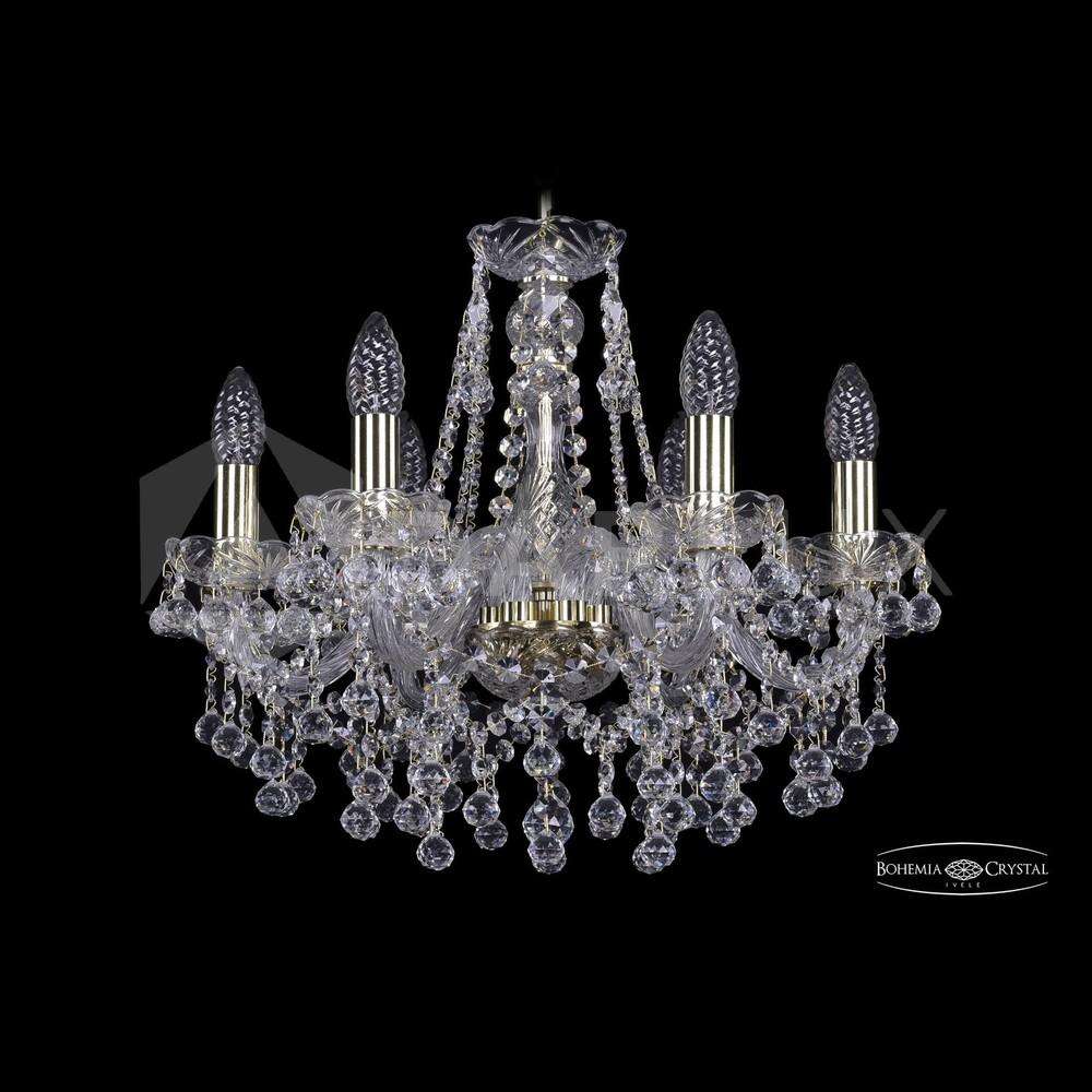Люстра хрустальная 1409/6/160 G Bohemia Ivele Crystal