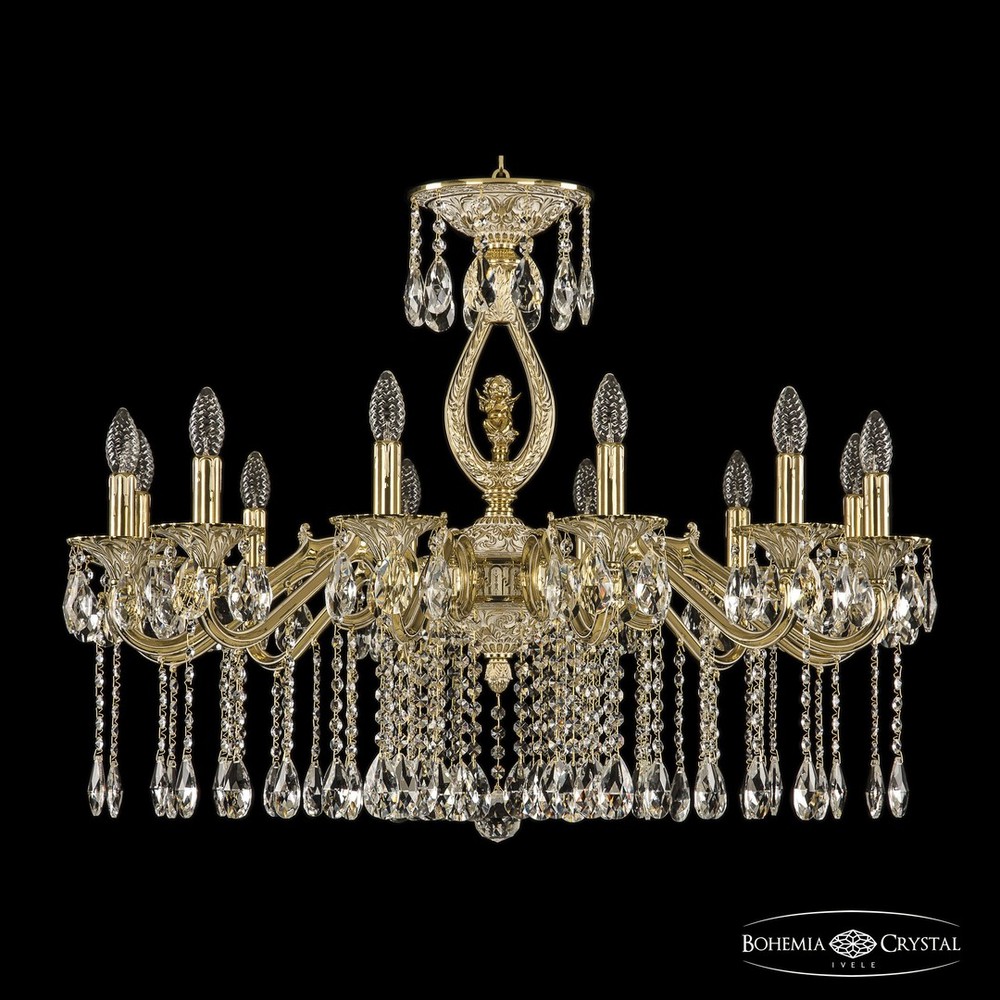 Люстра бронзовая 72402/12/300 A GW FA3B Bohemia Ivele Crystal