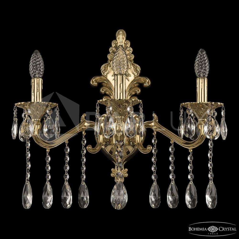 Бра бронзовые 7202B15/3/210 A G Bohemia Ivele Crystal