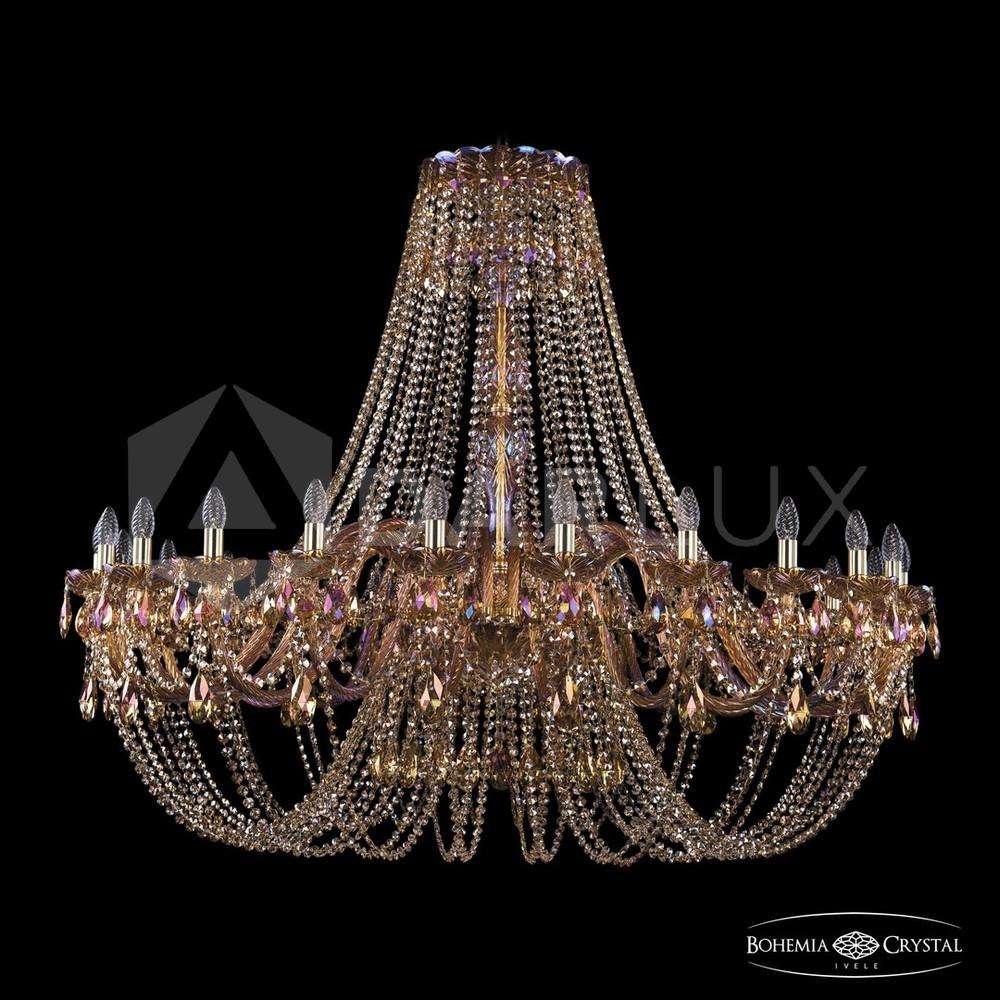 Люстра хрустальная 1406/24/530 G M777 Bohemia Ivele Crystal