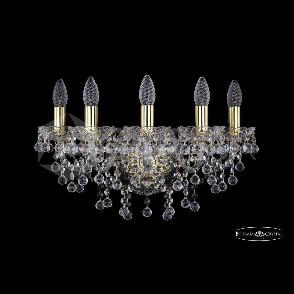 Бра хрустальные 1409B/5/160 G Bohemia Ivele Crystal