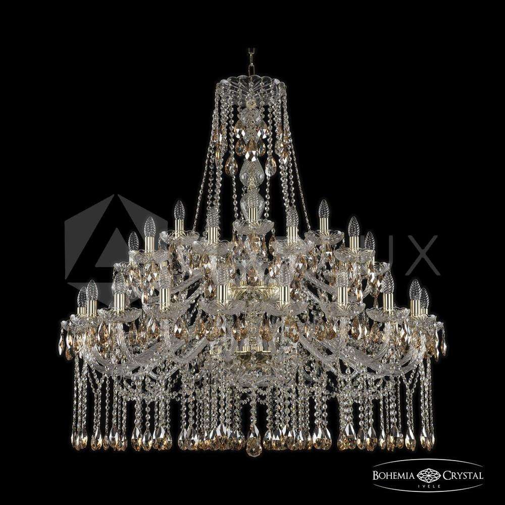 Люстра хрустальная 1413/20+10+5/400/2d G K721 Bohemia Ivele Crystal