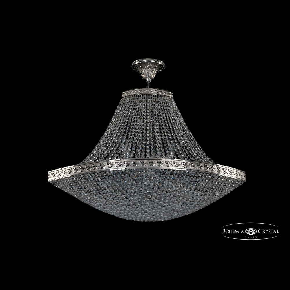 Люстра хрустальная 19323/H1/80IV Ni Bohemia Ivele Crystal