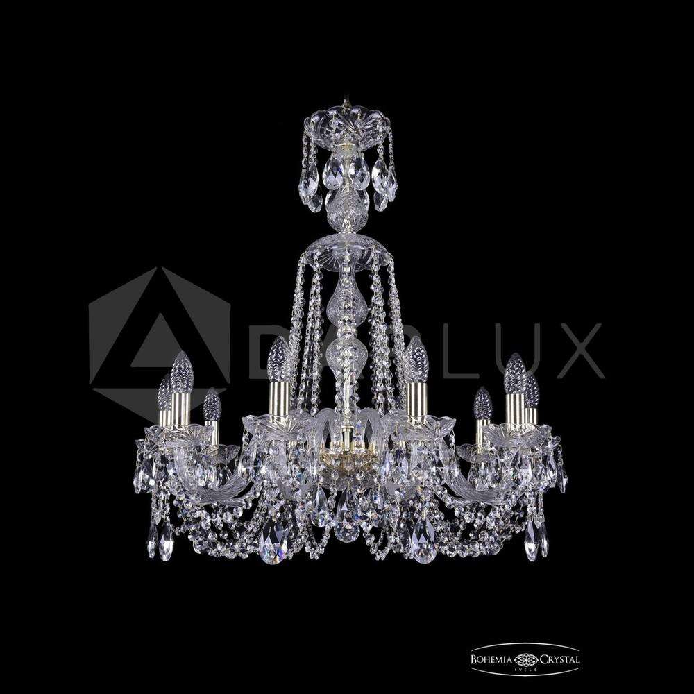 Люстра хрустальная 1402/10/240v/XL-73 G Bohemia Ivele Crystal