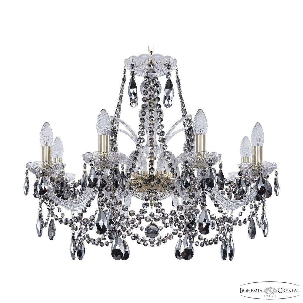 Люстра хрустальная 1411/8/240 G R781 Bohemia Ivele Crystal
