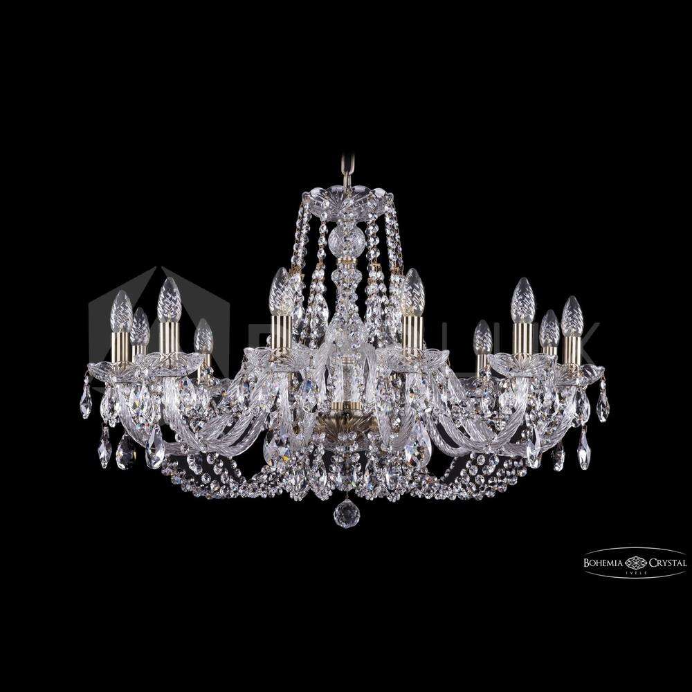 Люстра хрустальная 1406/12/300 Pa Bohemia Ivele Crystal
