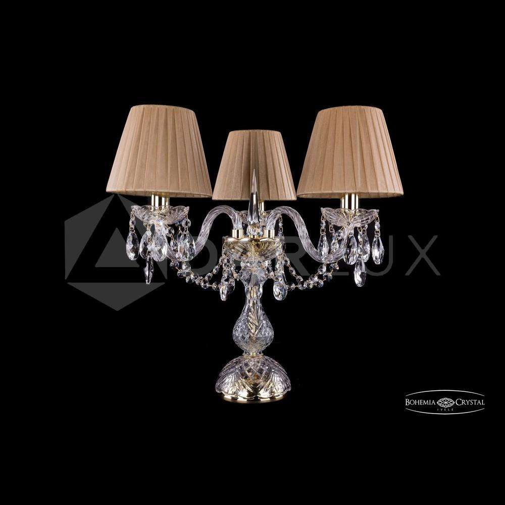 Настольная лампа 1406L/3/141-39 G SH37-160 Bohemia Ivele Crystal