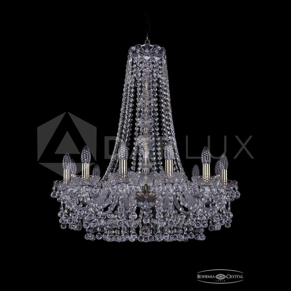 Люстра хрустальная 1409/12/240/h-76 Pa Bohemia Ivele Crystal