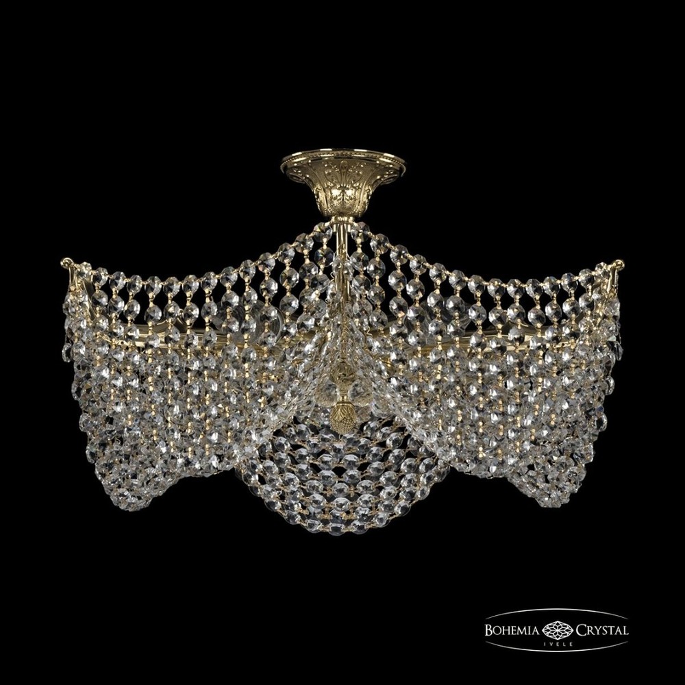 Люстра хрустальная 77171/45/5 G Bohemia Ivele Crystal