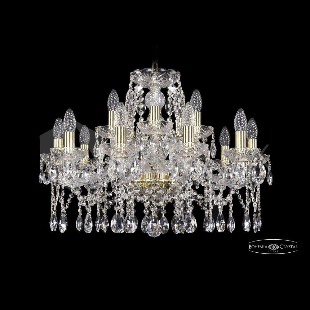Люстра хрустальная 1413/10+5/220v G Bohemia Ivele Crystal