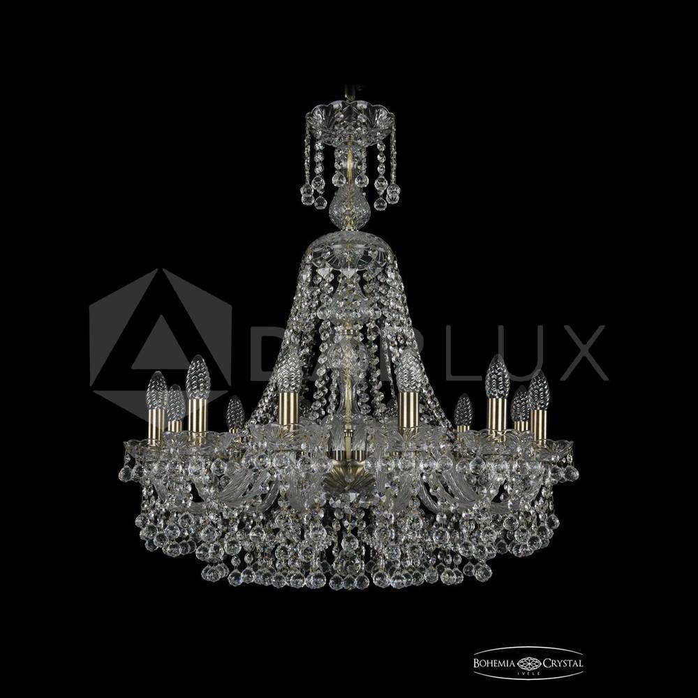 Люстра хрустальная 1409/12/240/XL-75 Pa Bohemia Ivele Crystal