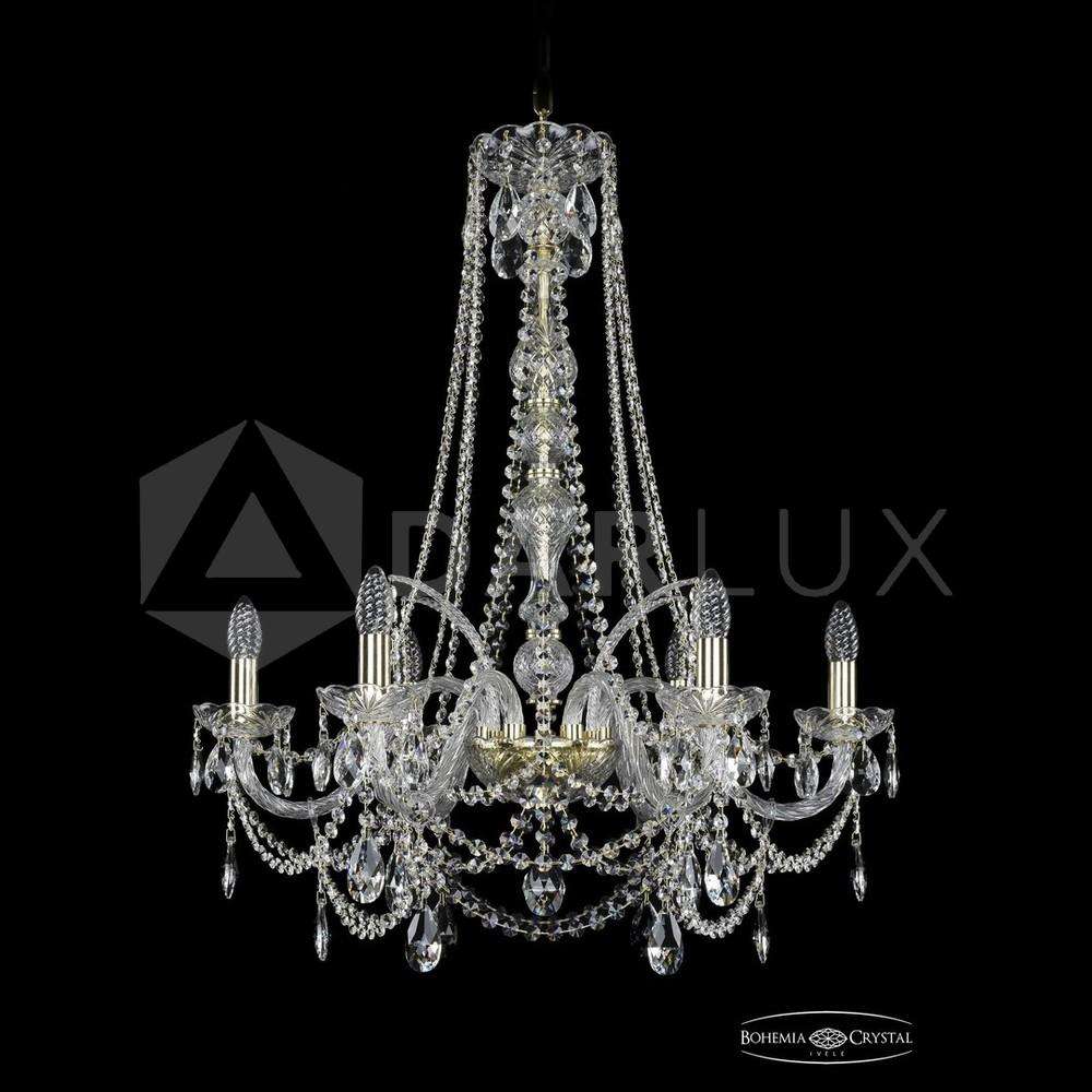 Люстра хрустальная 1411/6/240/h-83 G Bohemia Ivele Crystal