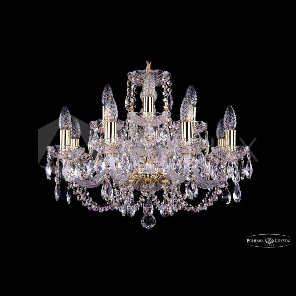 Люстра хрустальная 1406/8+4/195v G Bohemia Ivele Crystal
