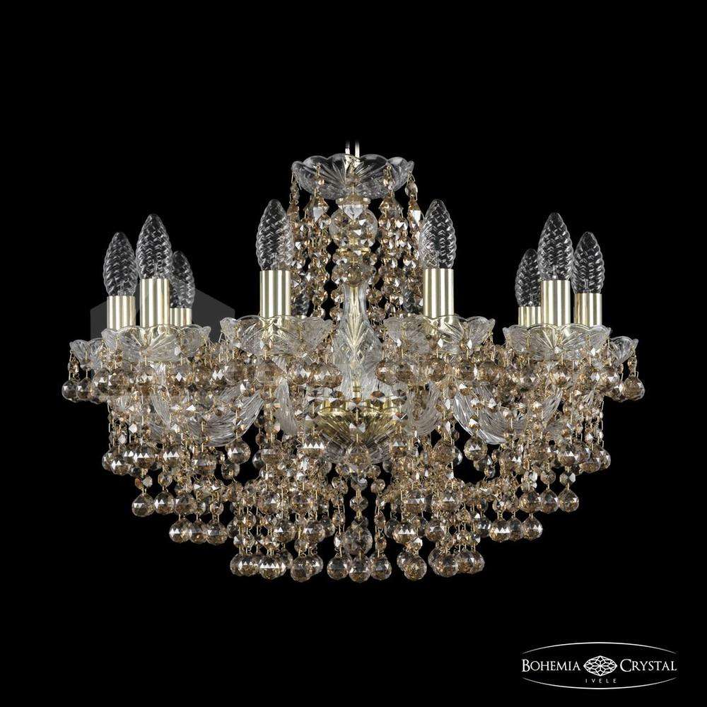Люстра хрустальная 1409/10/195v G R721 Bohemia Ivele Crystal