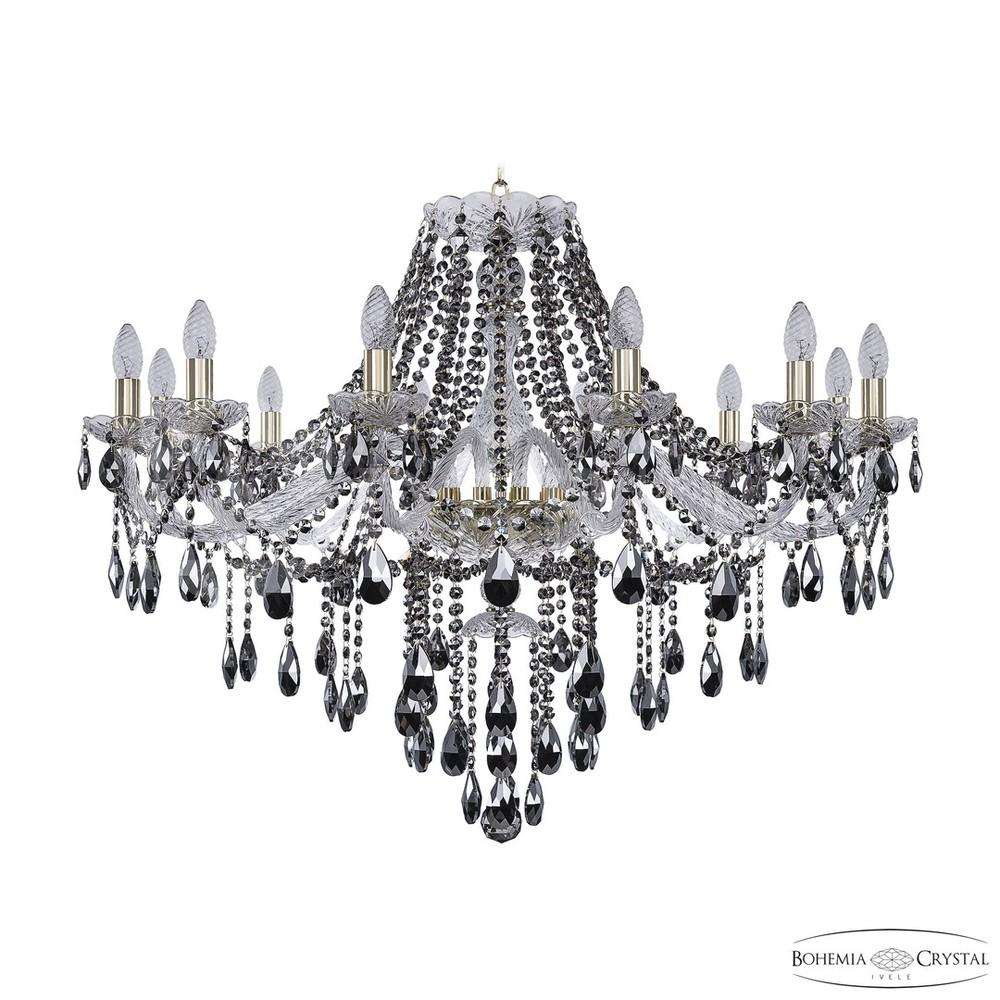 Люстра хрустальная 1415/12/360 G R781 Bohemia Ivele Crystal