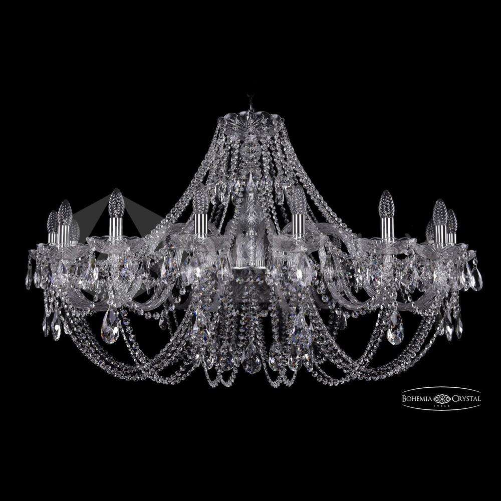 Люстра хрустальная 1406/16/400 Ni Bohemia Ivele Crystal