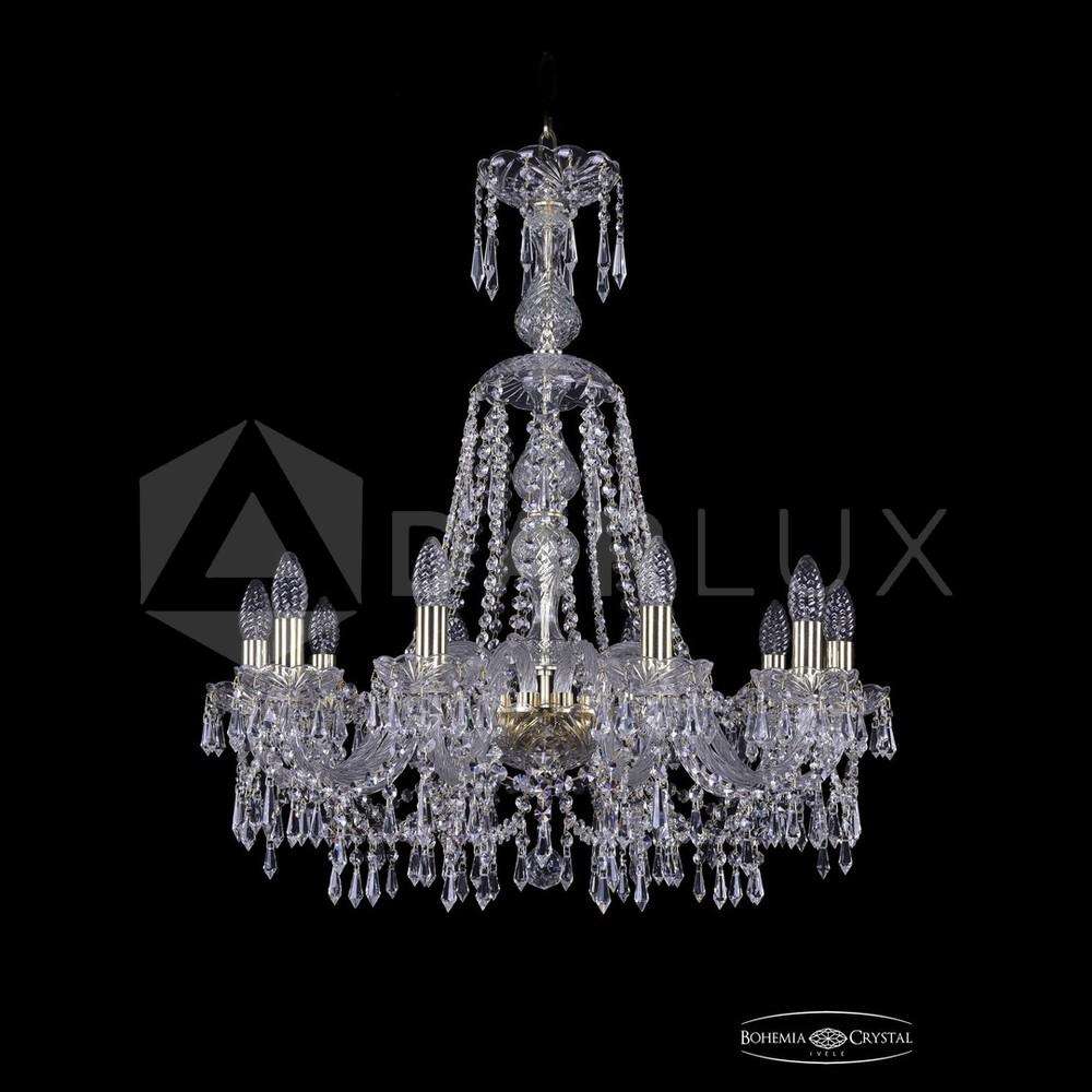 Люстра хрустальная 1403/10/240/XL-75 G Bohemia Ivele Crystal