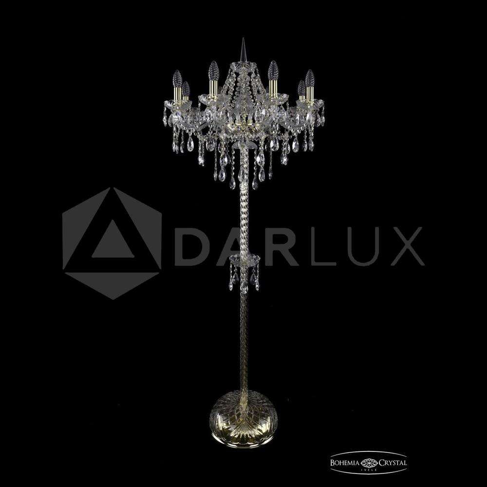Торшер хрустальный 1415T2/8/200-160 G Bohemia Ivele Crystal