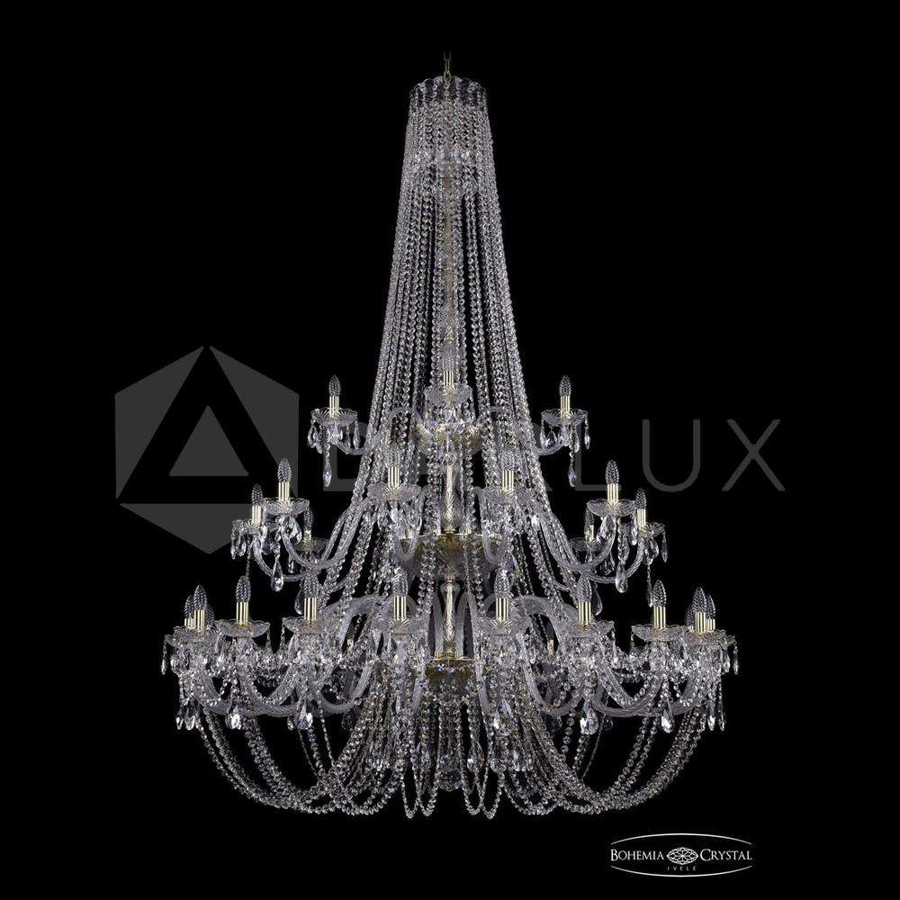 Люстра хрустальная 1406/20+10+5/530/h-204/3d G Bohemia Ivele Crystal