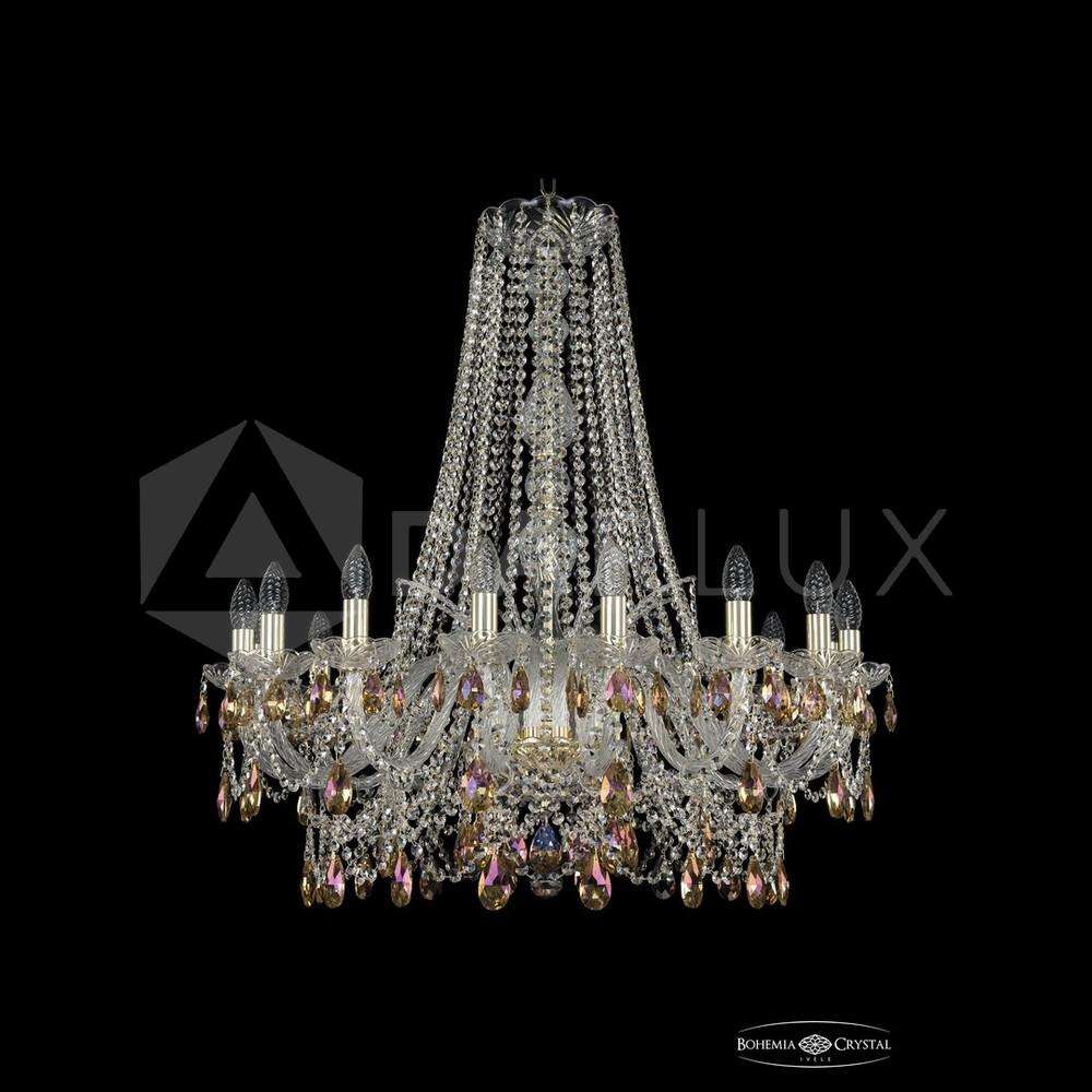 Люстра хрустальная 1411/16/300/h-90 G K777 Bohemia Ivele Crystal