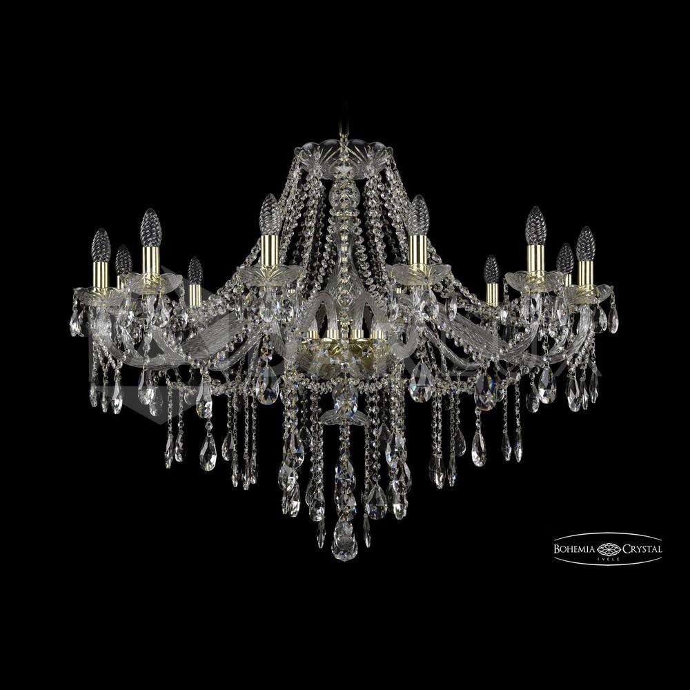 Люстра хрустальная 1415/12/360 G Bohemia Ivele Crystal