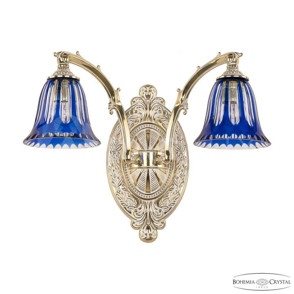 Люстра 7211B12/2/210 GW P2 D Clear-Blue/H-1H Bohemia Ivele Crystal