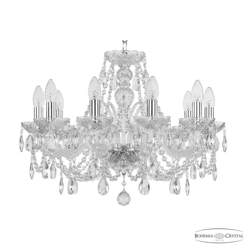 Люстра хрустальная 105/10/195 Ni Bohemia Ivele Crystal