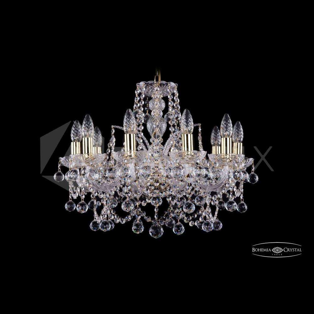 Люстра хрустальная 1411/10/195 G Balls Bohemia Ivele Crystal