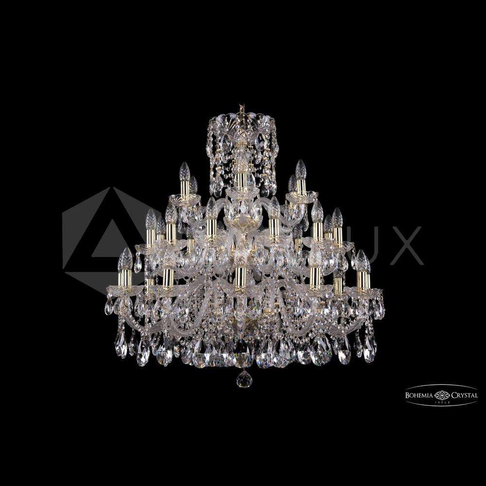 Люстра хрустальная 1412/12+12+6/300/3d G Bohemia Ivele Crystal