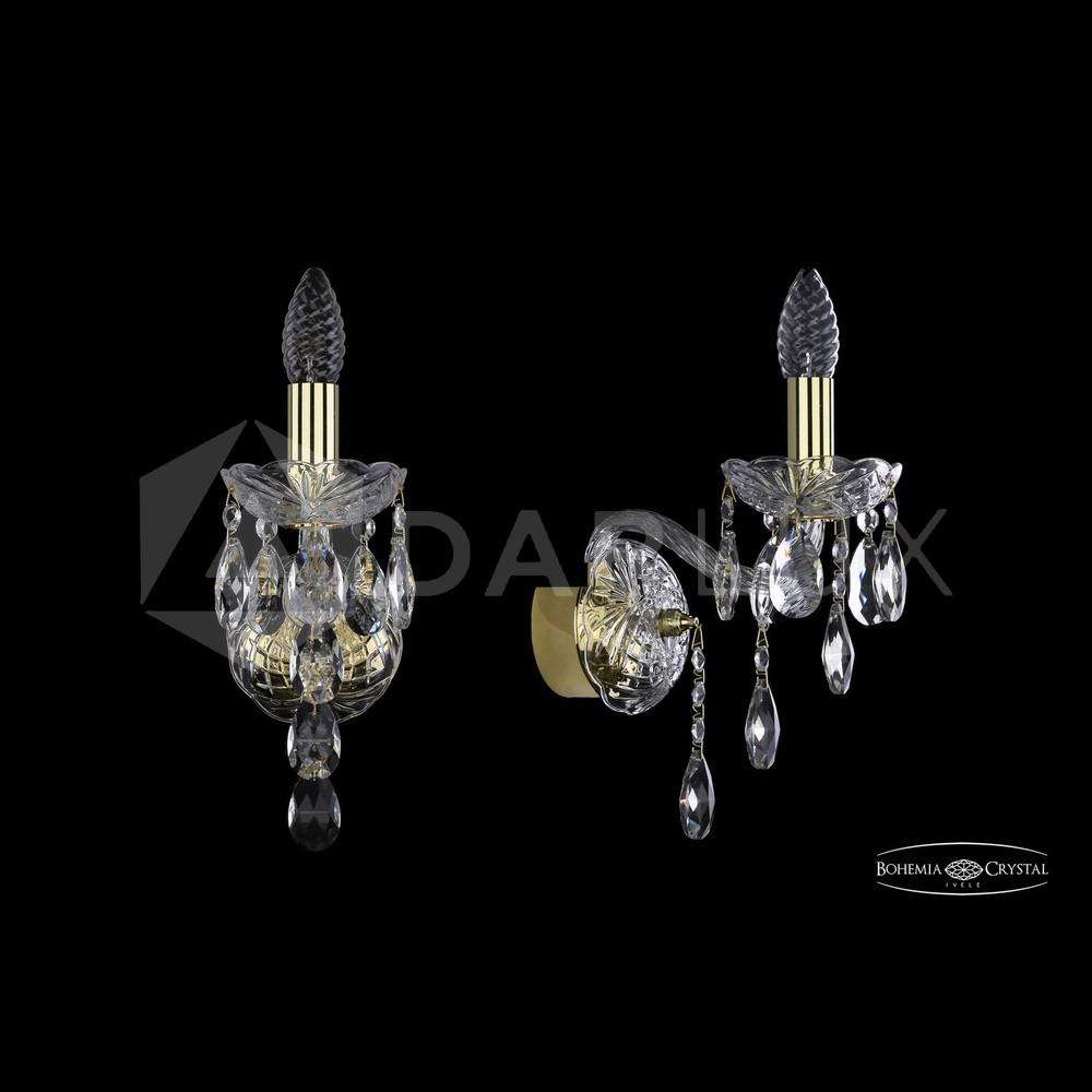 Бра хрустальные 1415B/1/141 G Bohemia Ivele Crystal