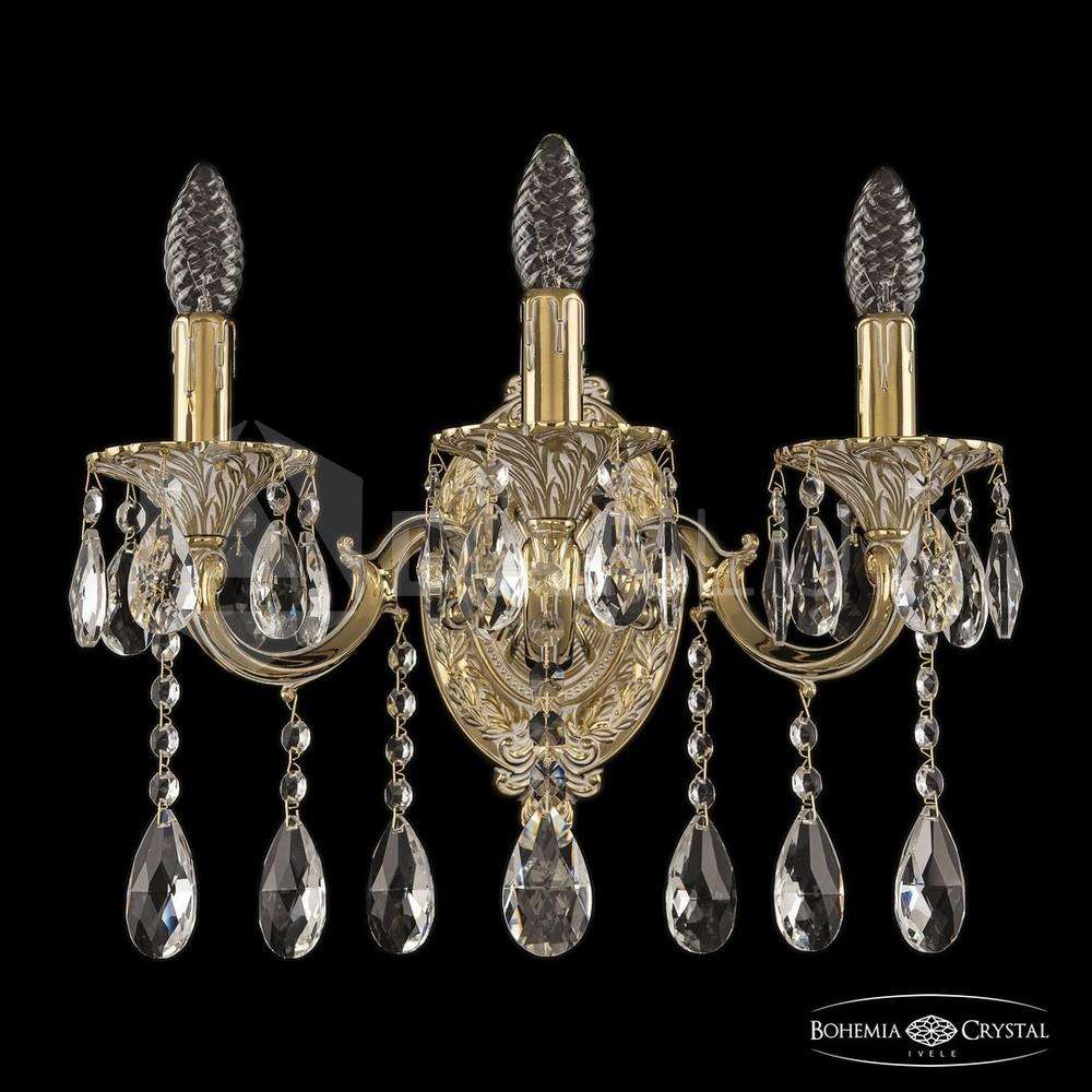 Бра бронзовые 7201B10/3/175 A GW Bohemia Ivele Crystal
