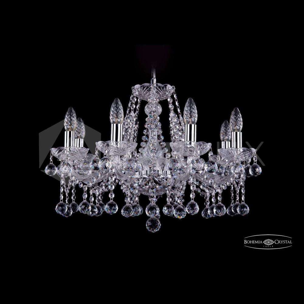 Люстра хрустальная 1413/8/200v Ni Balls Bohemia Ivele Crystal