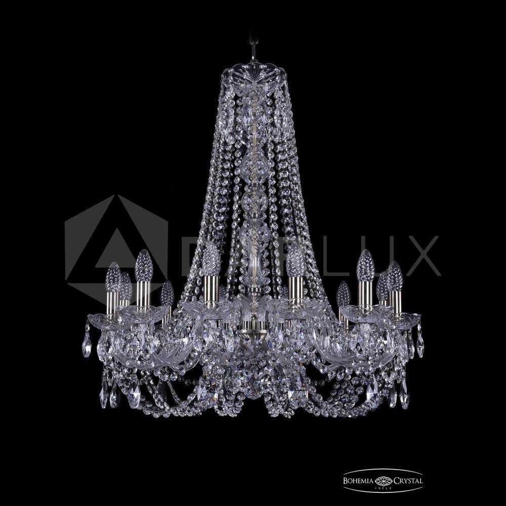 Люстра хрустальная 1406/12/240/h-75 Pa Bohemia Ivele Crystal