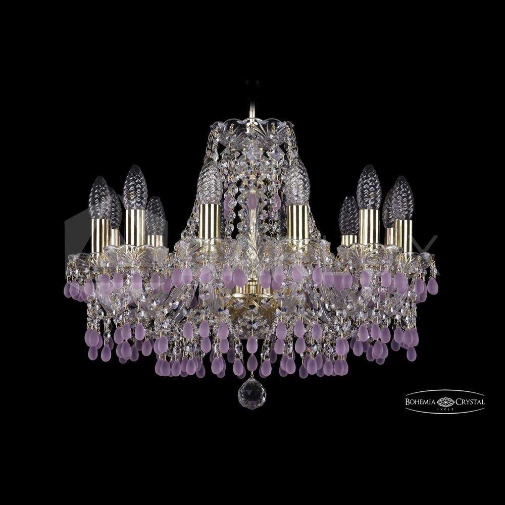 Люстра хрустальная 1410/12/160 G V7010 Bohemia Ivele Crystal