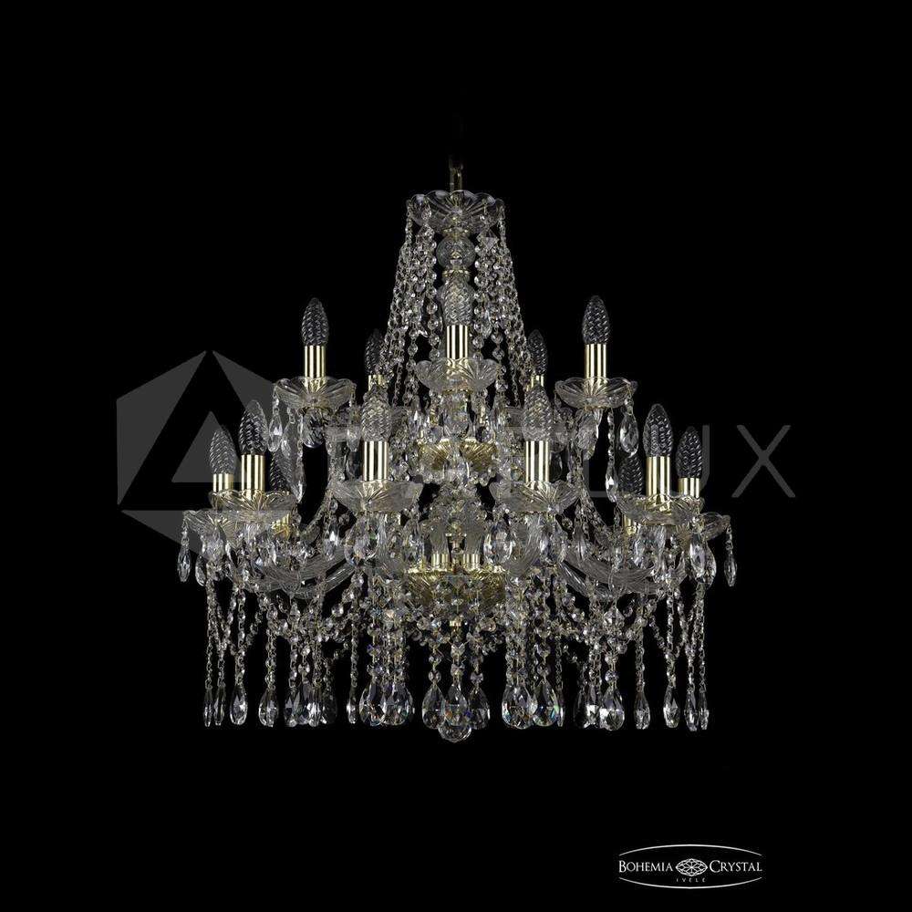 Люстра хрустальная 1413/10+5/220/2d G Bohemia Ivele Crystal