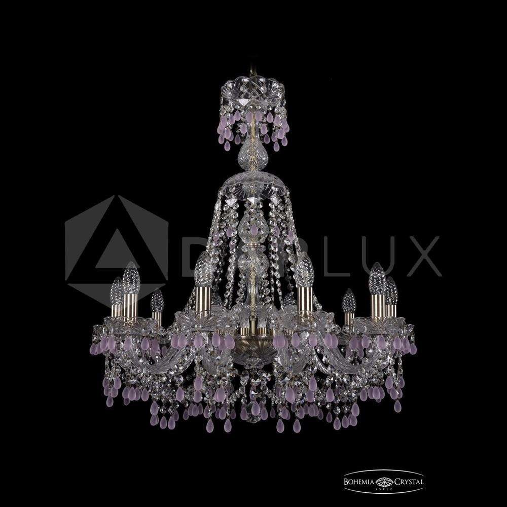 Люстра хрустальная 1410/10/240/XL-74 Pa V7010 Bohemia Ivele Crystal