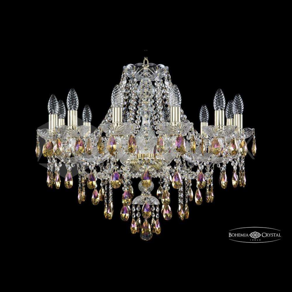 Люстра хрустальная 1415/12/240 G K777 Bohemia Ivele Crystal