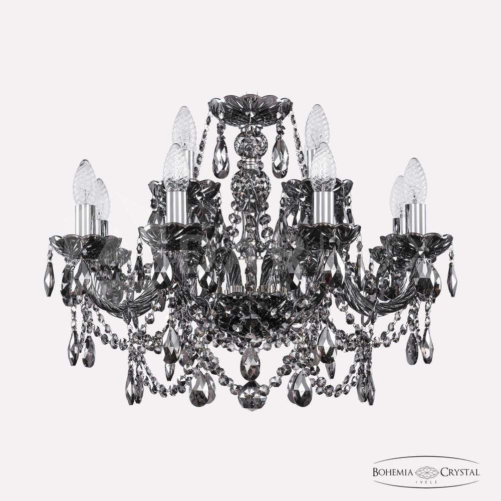 Люстра хрустальная 1411/8+4/195 Ni M731 Bohemia Ivele Crystal