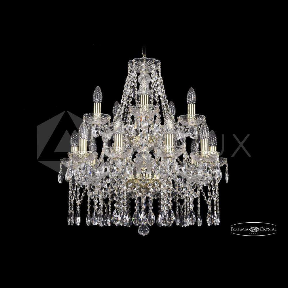 Люстра хрустальная 1413/10+5/200/2d G Bohemia Ivele Crystal