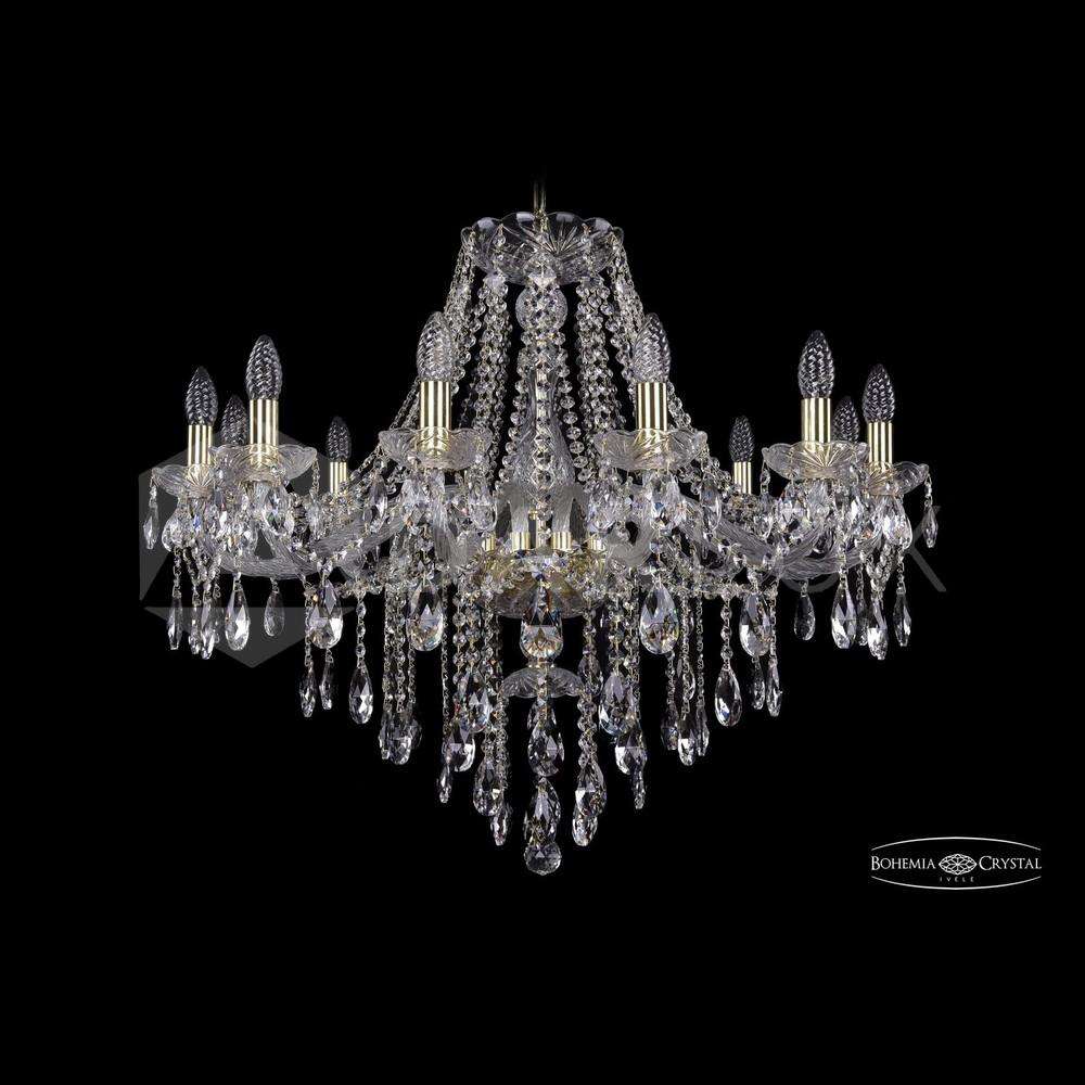 Люстра хрустальная 1415/12/300 G Bohemia Ivele Crystal