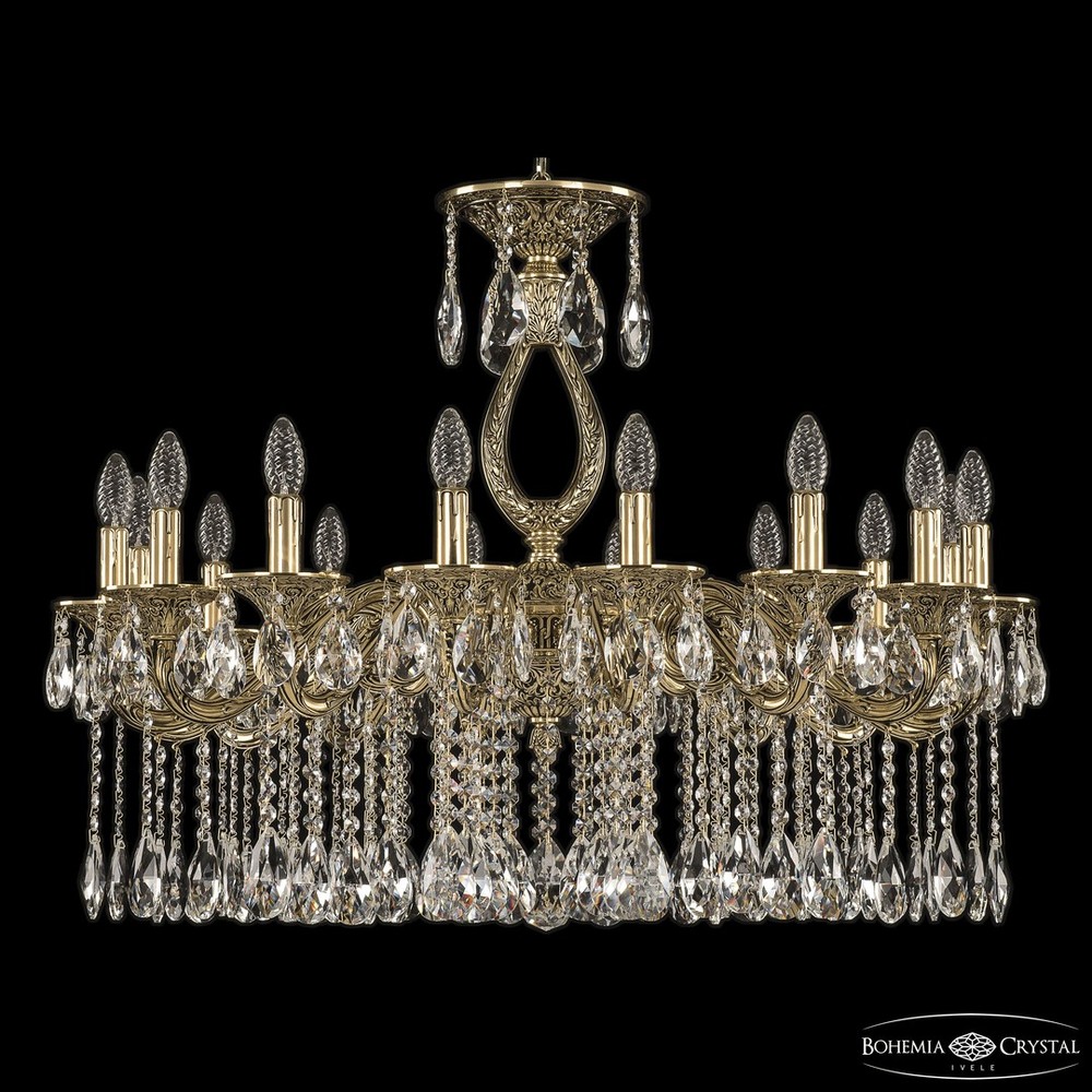 Люстра бронзовая 71302/16/300 A GB Bohemia Ivele Crystal