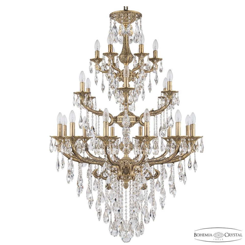 Люстра бронзовая 71116/12+6+6/300/3d B FP Bohemia Ivele Crystal