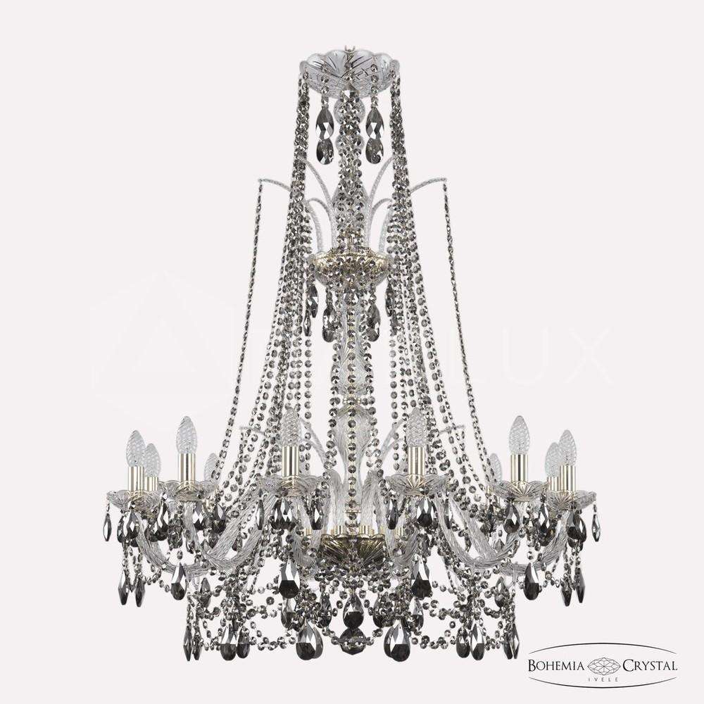 Люстра хрустальная 1411/12/300/XL-108 G R731 Bohemia Ivele Crystal
